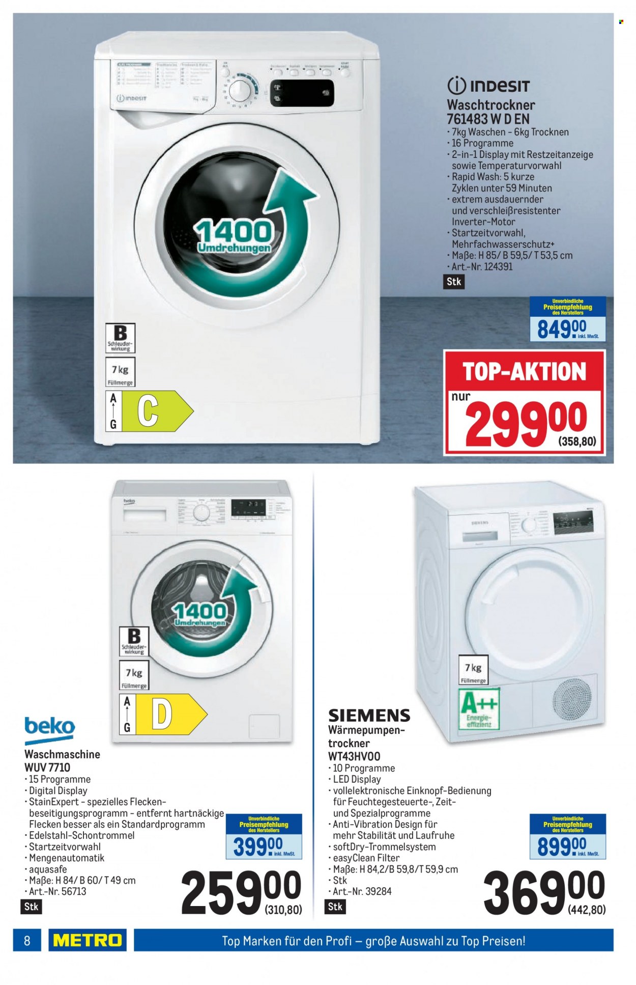 Angebote Metro - 21.7.2022 - 3.8.2022. Seite 8