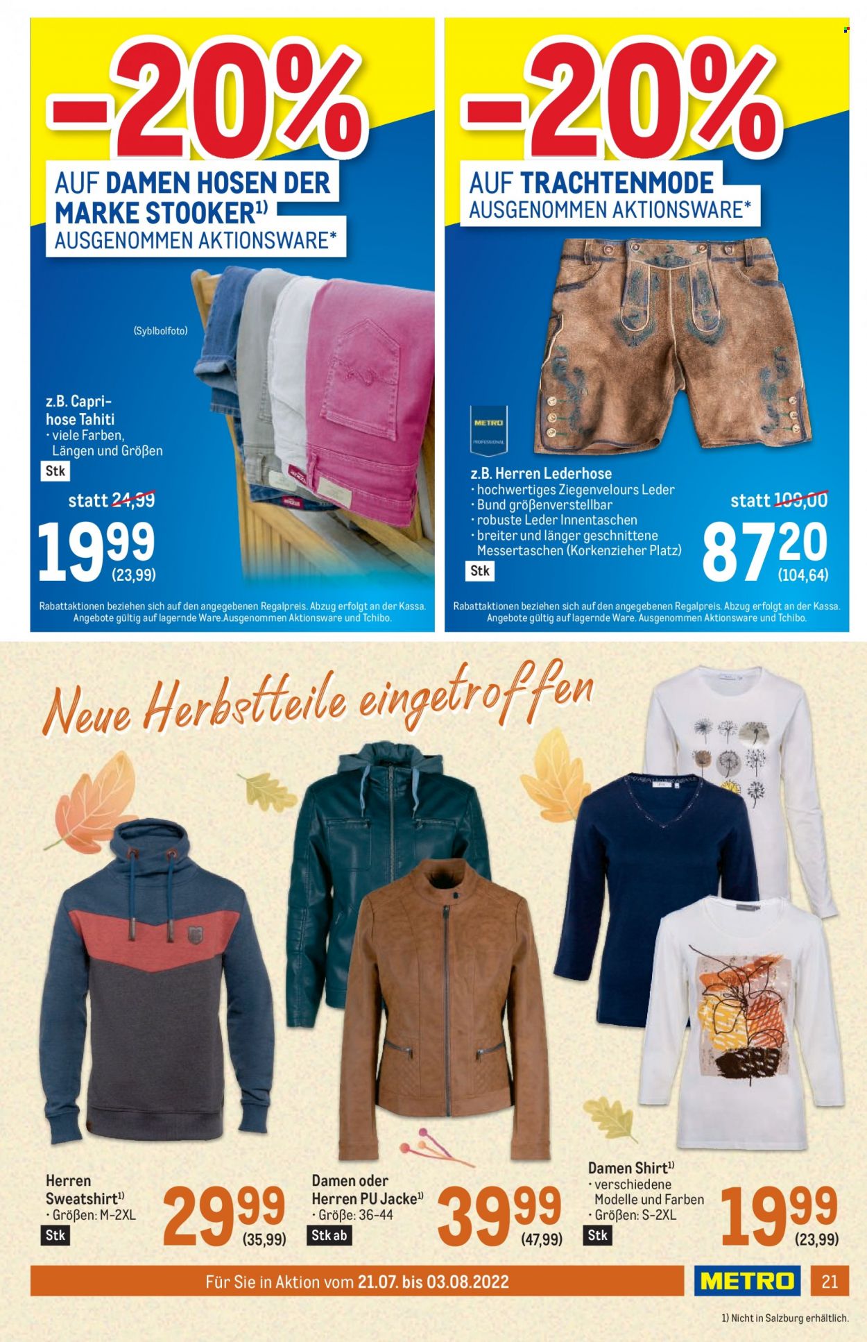 Angebote Metro - 21.7.2022 - 3.8.2022. Seite 21