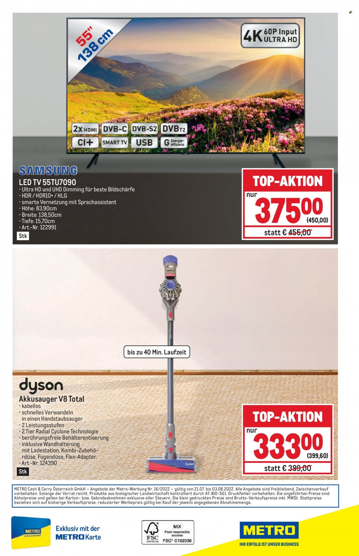 Angebote Metro - 21.7.2022 - 3.8.2022. Seite 40