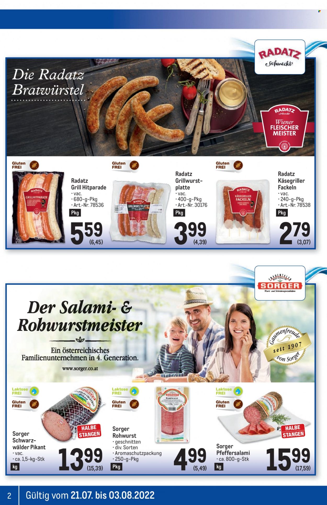 Angebote Metro - 21.7.2022 - 3.8.2022. Seite 2
