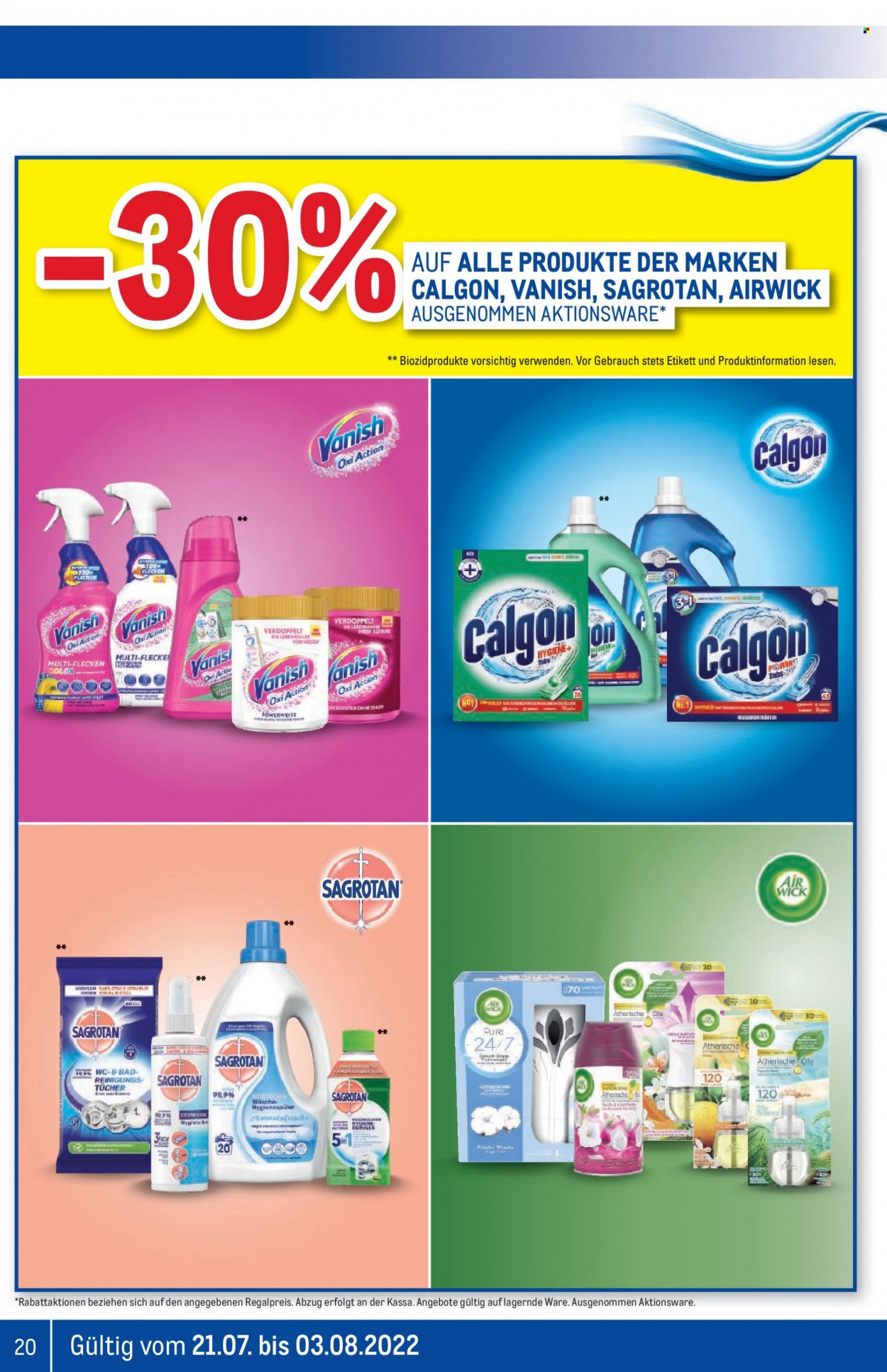 Angebote Metro - 21.7.2022 - 3.8.2022. Seite 20