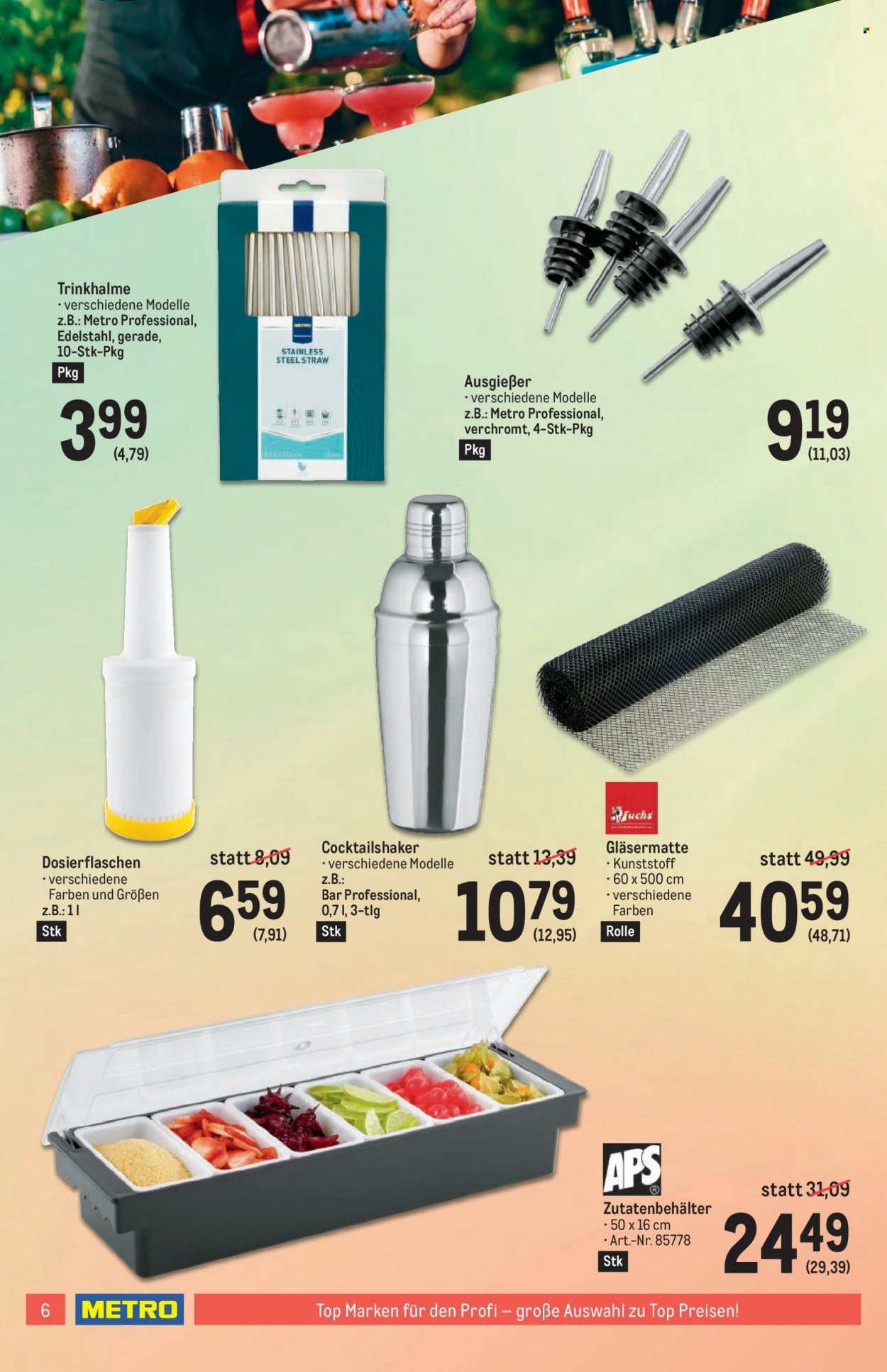 Angebote Metro - 21.7.2022 - 3.8.2022. Seite 6