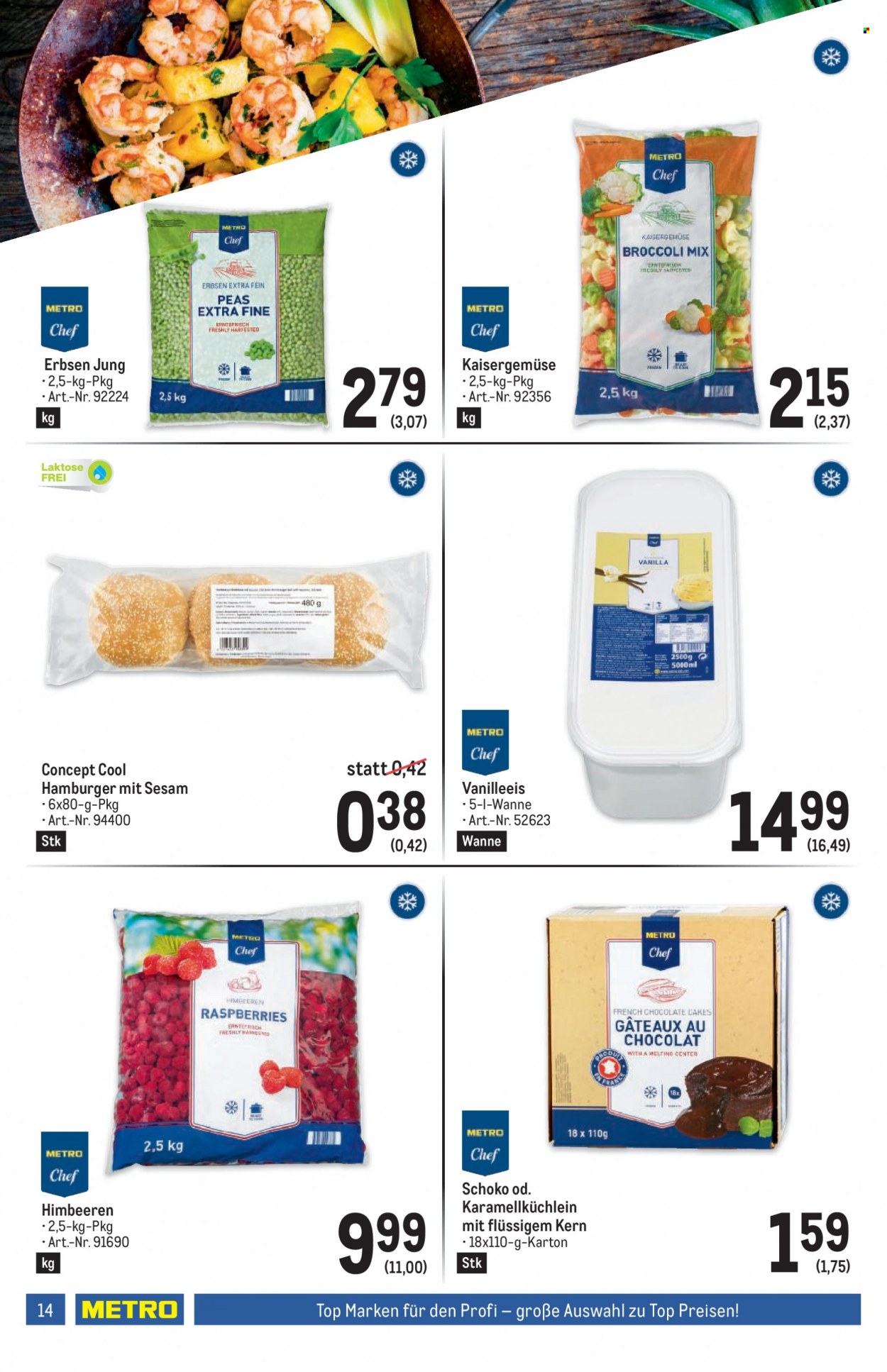 Angebote Metro - 21.7.2022 - 3.8.2022. Seite 14