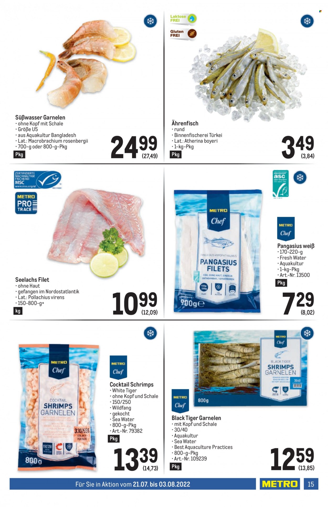 Angebote Metro - 21.7.2022 - 3.8.2022. Seite 15