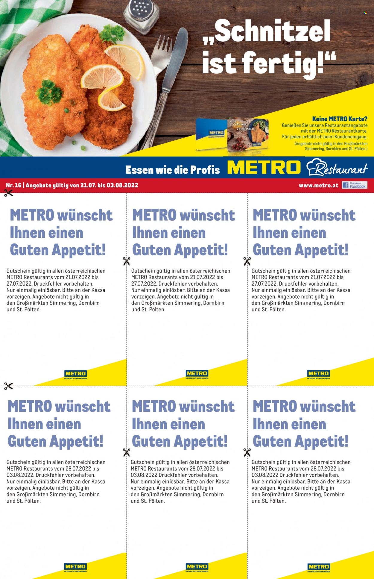 Angebote Metro - 21.7.2022 - 3.8.2022. Seite 2