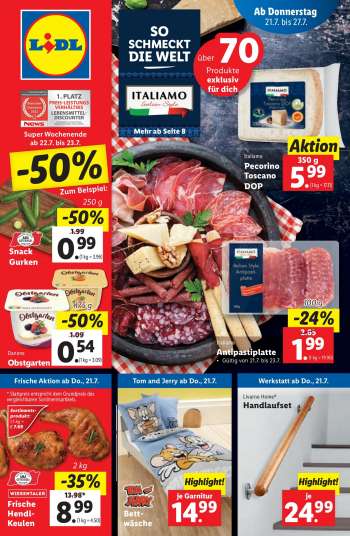 Angebote Lidl - 21.7.2022 - 27.7.2022.