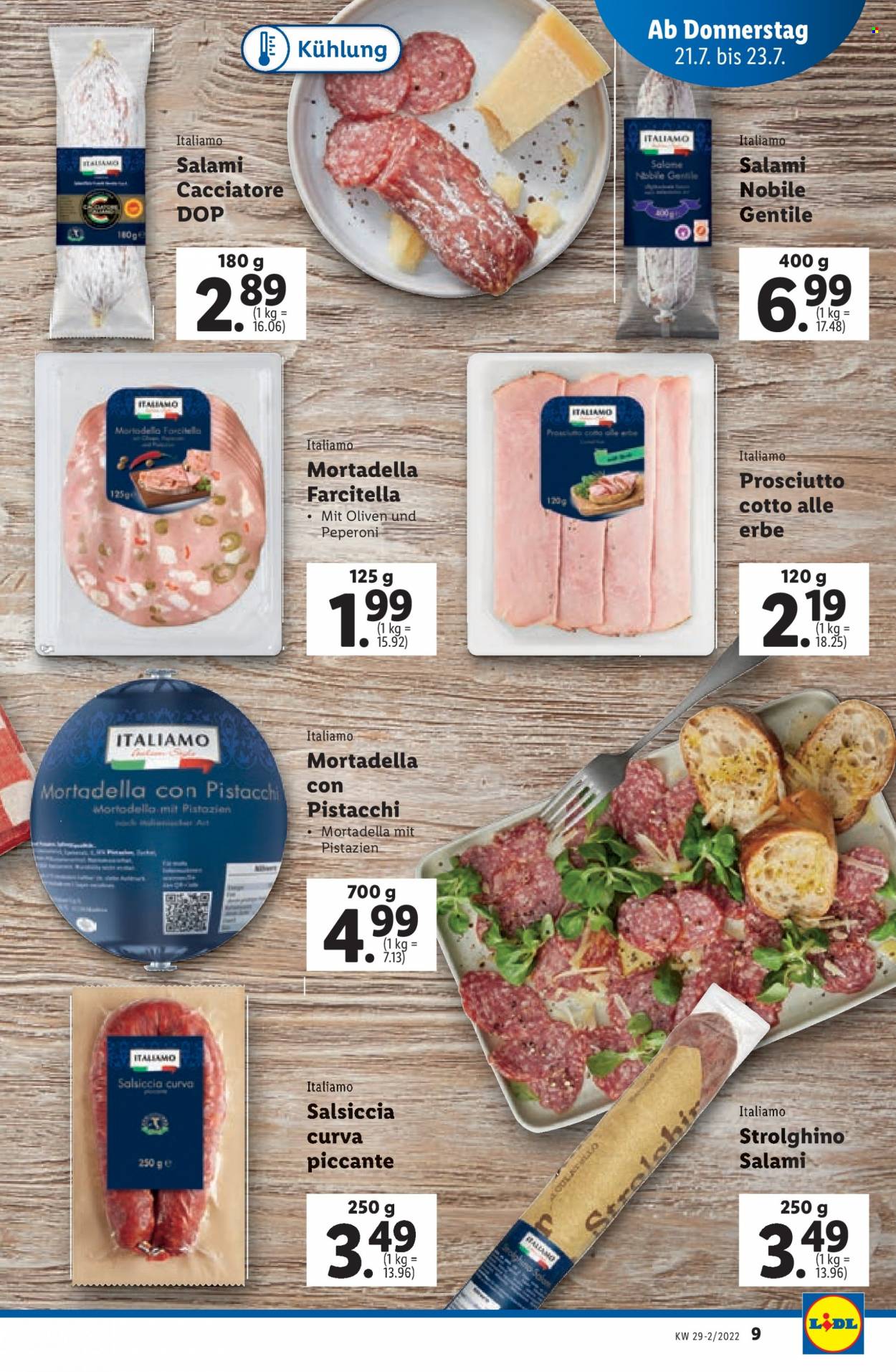 Angebote Lidl - 21.7.2022 - 27.7.2022. Seite 9