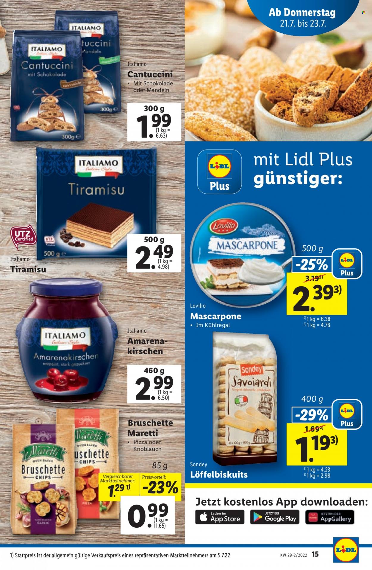 Angebote Lidl - 21.7.2022 - 27.7.2022. Seite 15