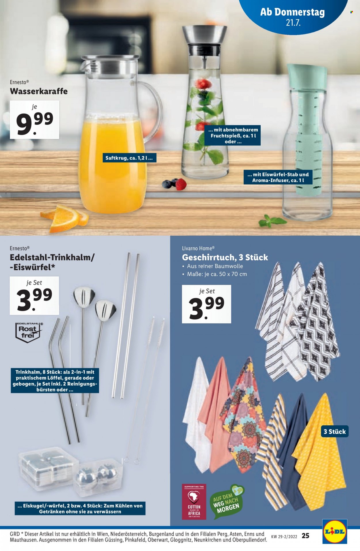 Angebote Lidl - 21.7.2022 - 27.7.2022. Seite 25