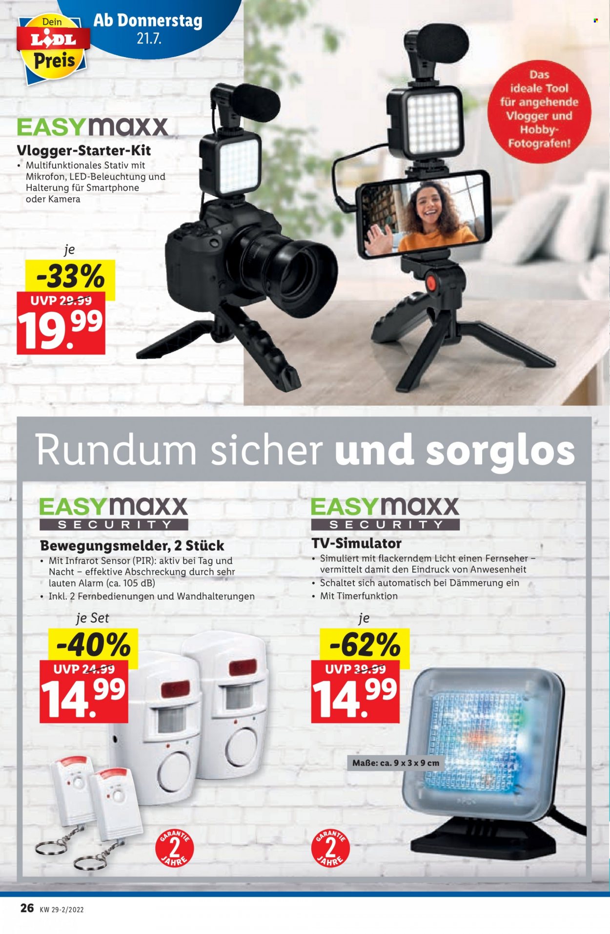 Angebote Lidl - 21.7.2022 - 27.7.2022. Seite 26
