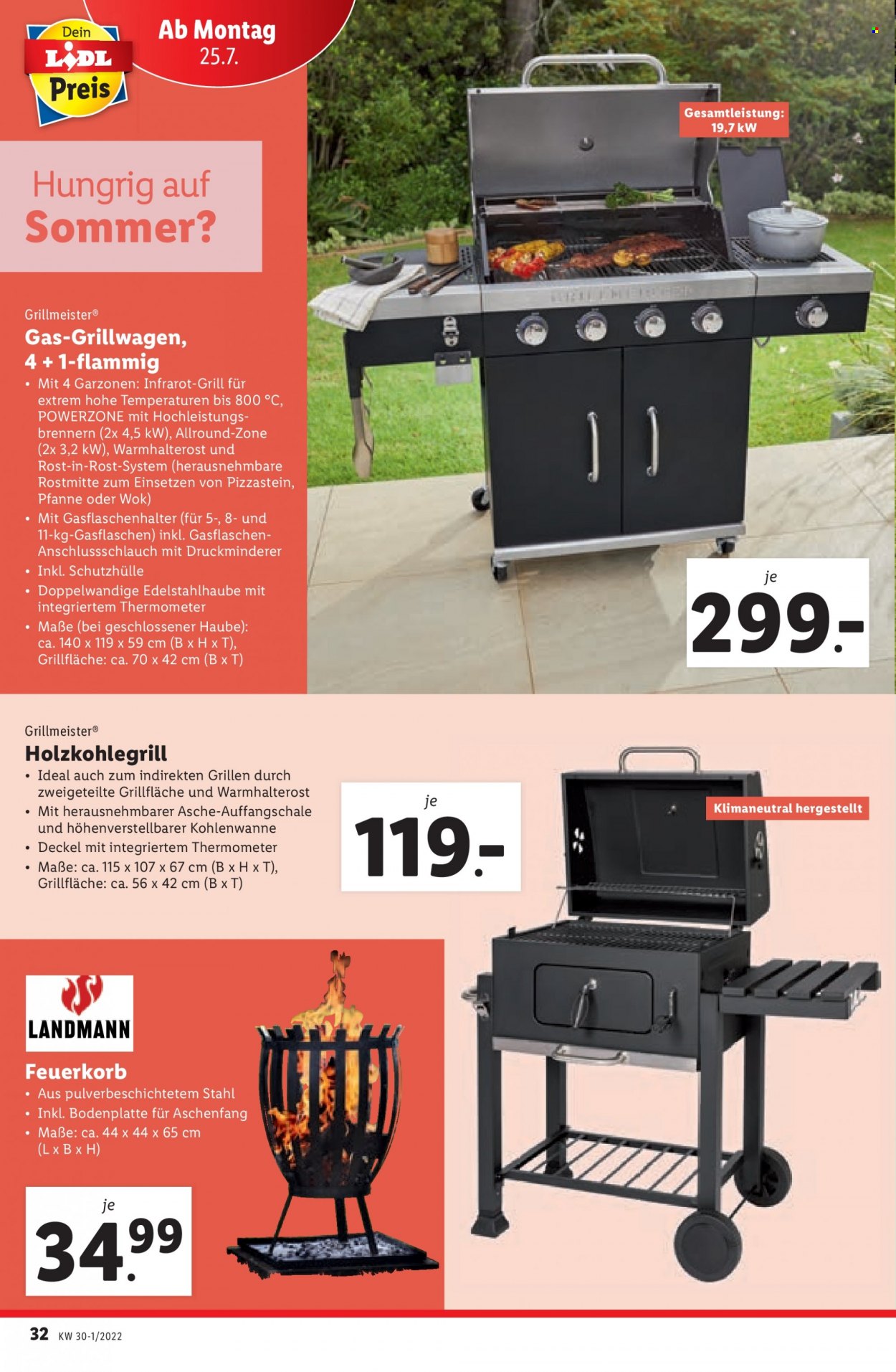 Angebote Lidl - 21.7.2022 - 27.7.2022. Seite 32