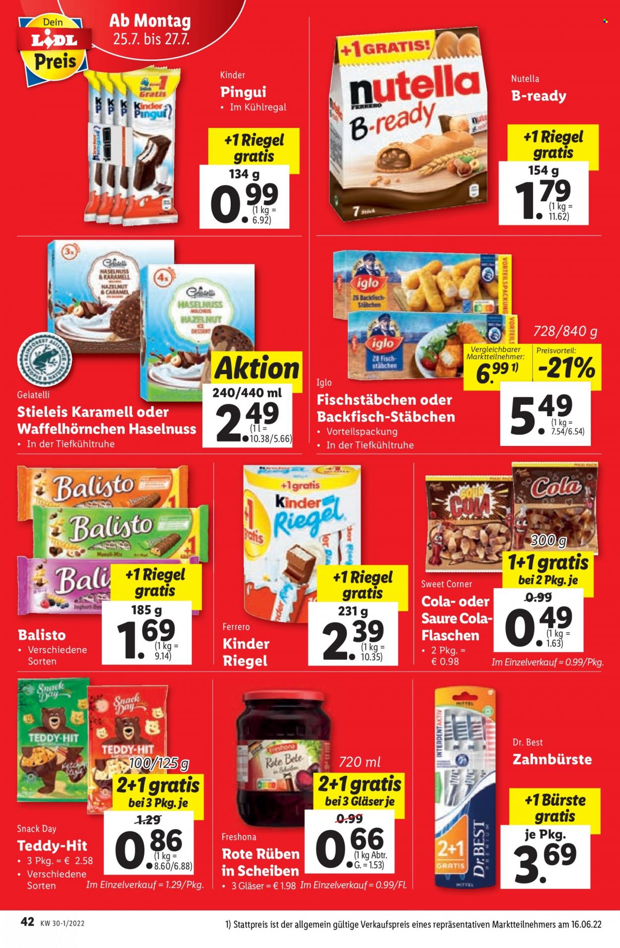 Angebote Lidl - 21.7.2022 - 27.7.2022. Seite 42