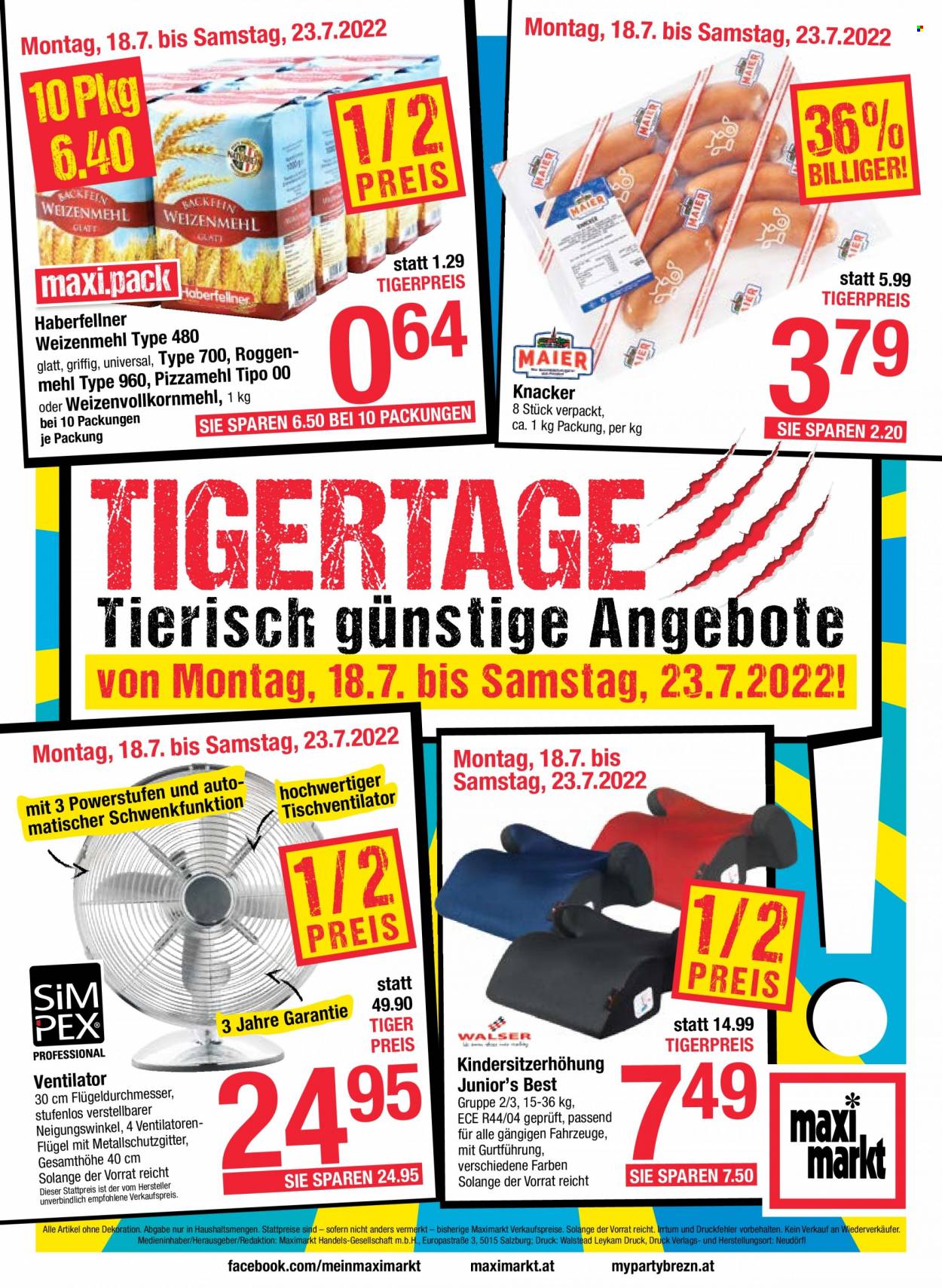 Angebote Maximarkt - 18.7.2022 - 23.7.2022. Seite 20