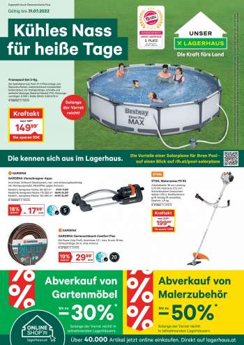 Angebote Lagerhaus - 18.7.2022 - 31.7.2022.