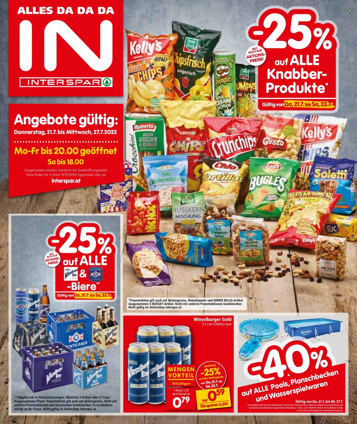Angebote INTERSPAR - 21.7.2022 - 27.7.2022. Seite 1
