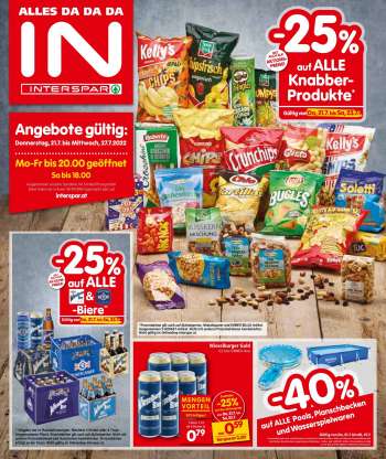 Angebote INTERSPAR - 21.7.2022 - 27.7.2022.