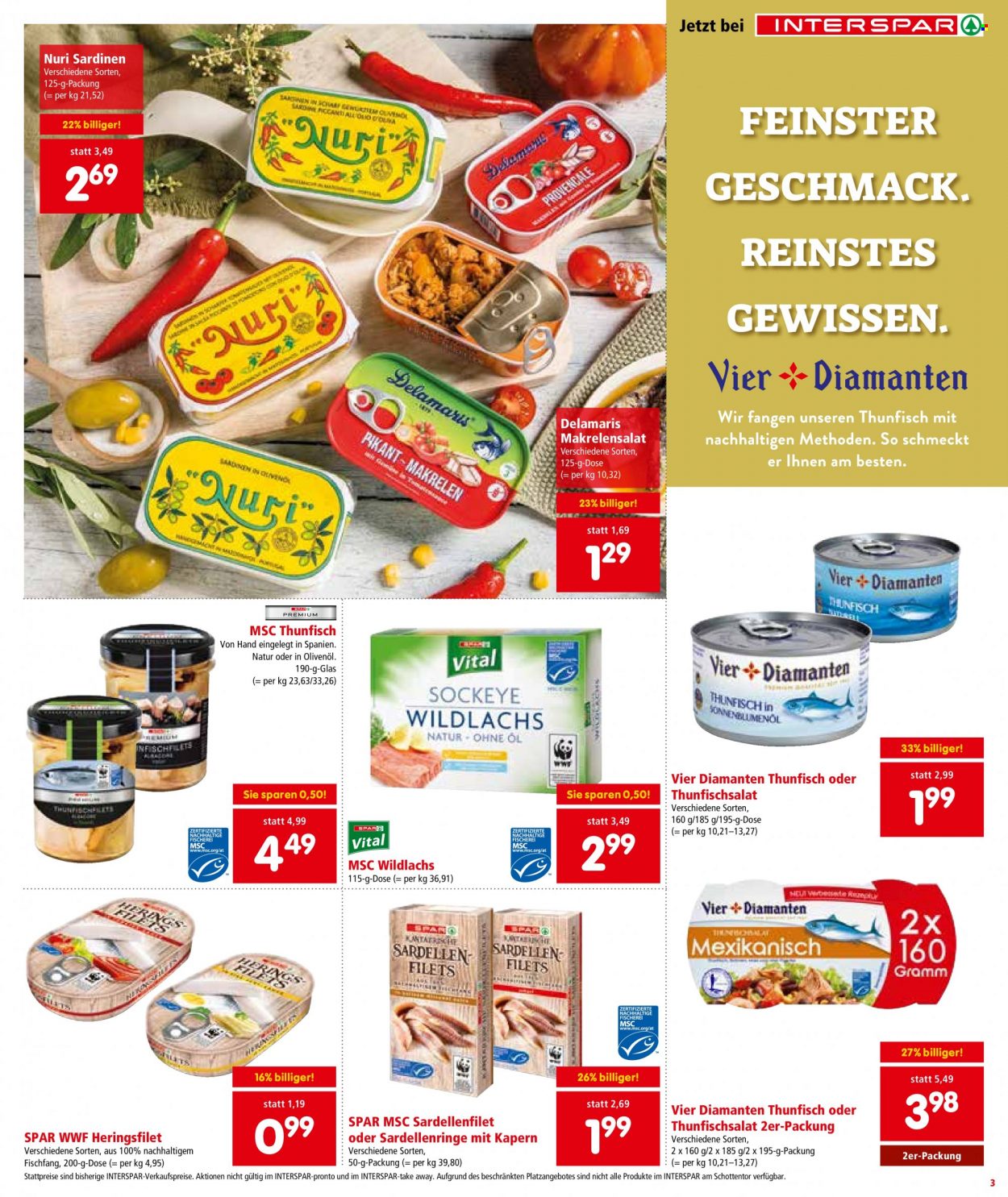 Angebote INTERSPAR - 21.7.2022 - 27.7.2022. Seite 3
