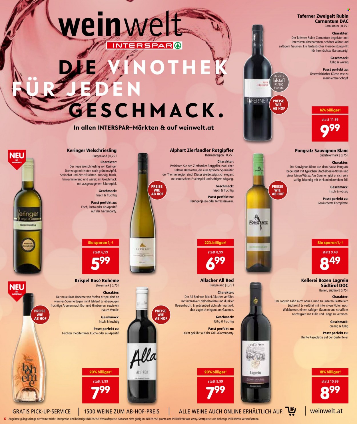 Angebote INTERSPAR - 21.7.2022 - 27.7.2022. Seite 6