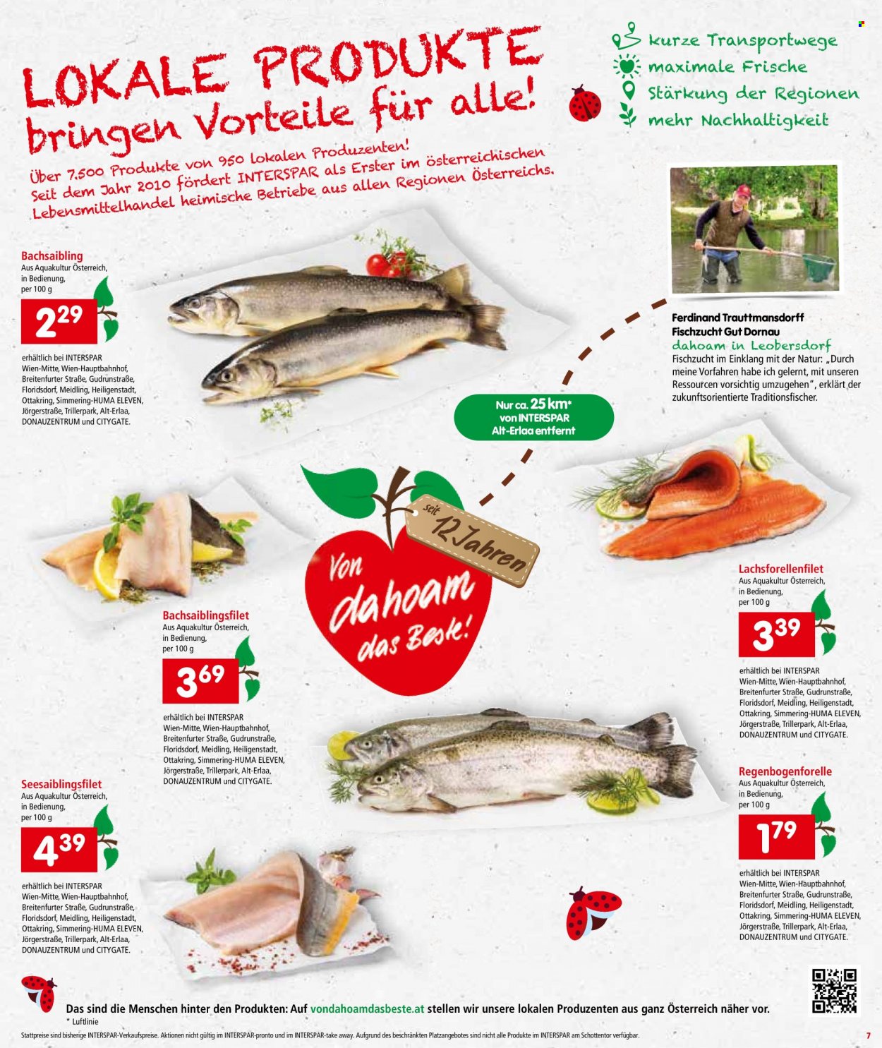 Angebote INTERSPAR - 21.7.2022 - 27.7.2022. Seite 7