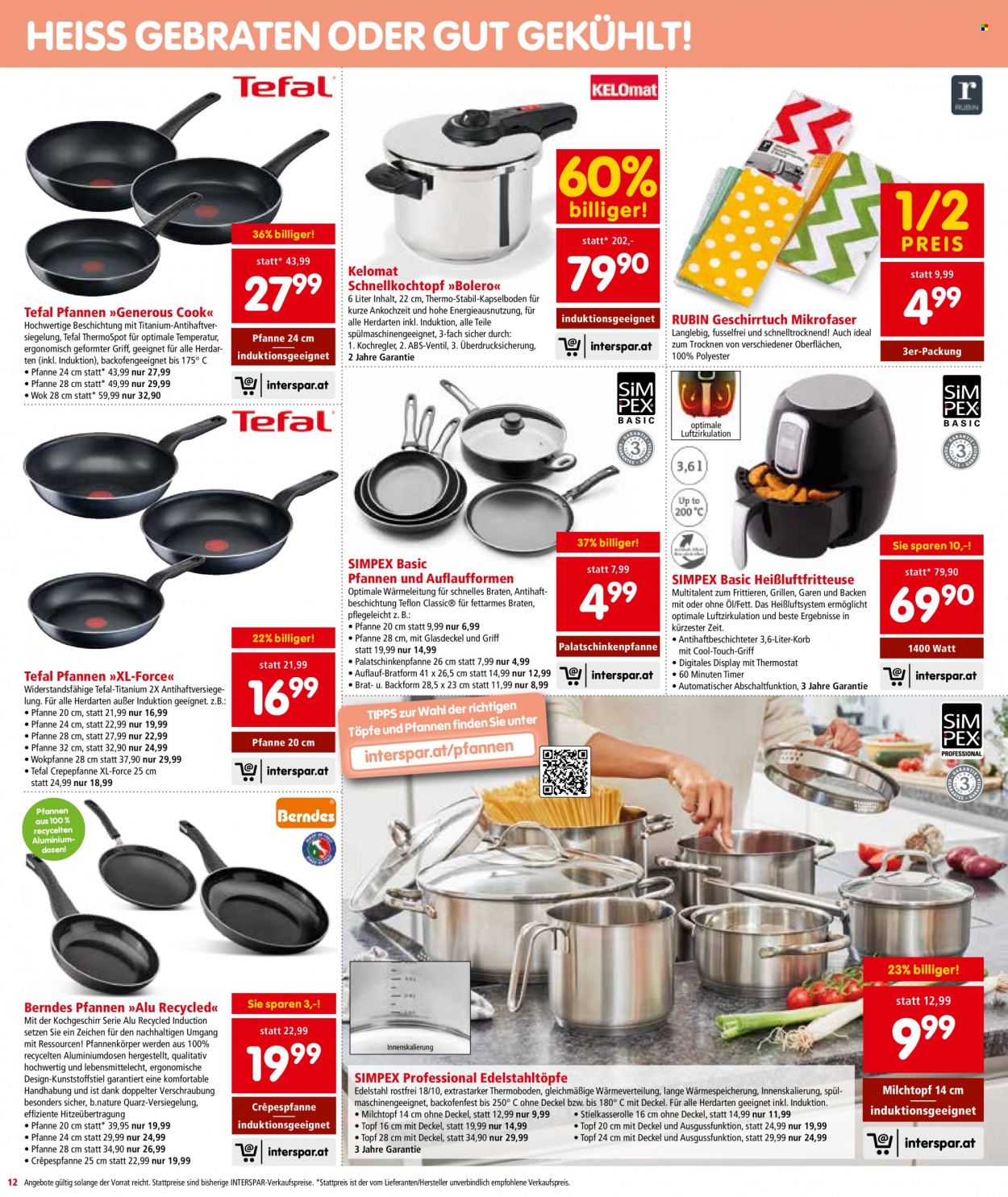 Angebote INTERSPAR - 21.7.2022 - 27.7.2022. Seite 12