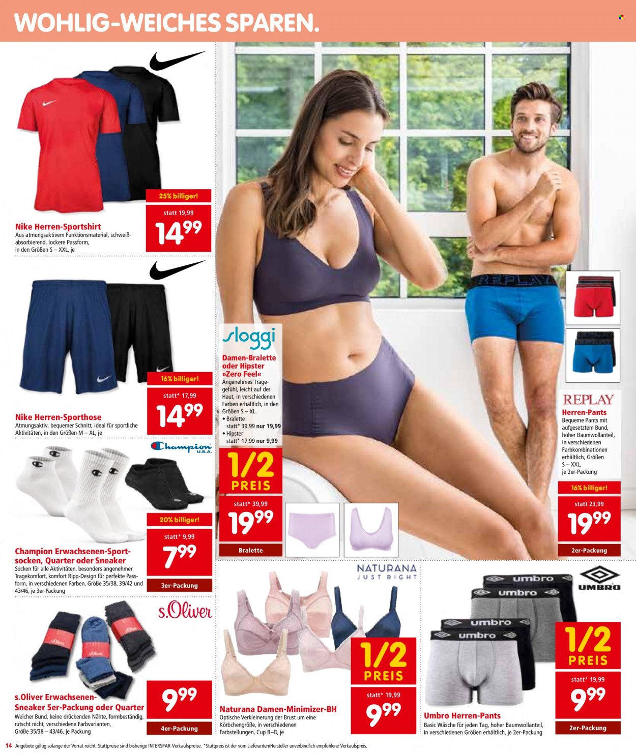 Angebote INTERSPAR - 21.7.2022 - 27.7.2022. Seite 14