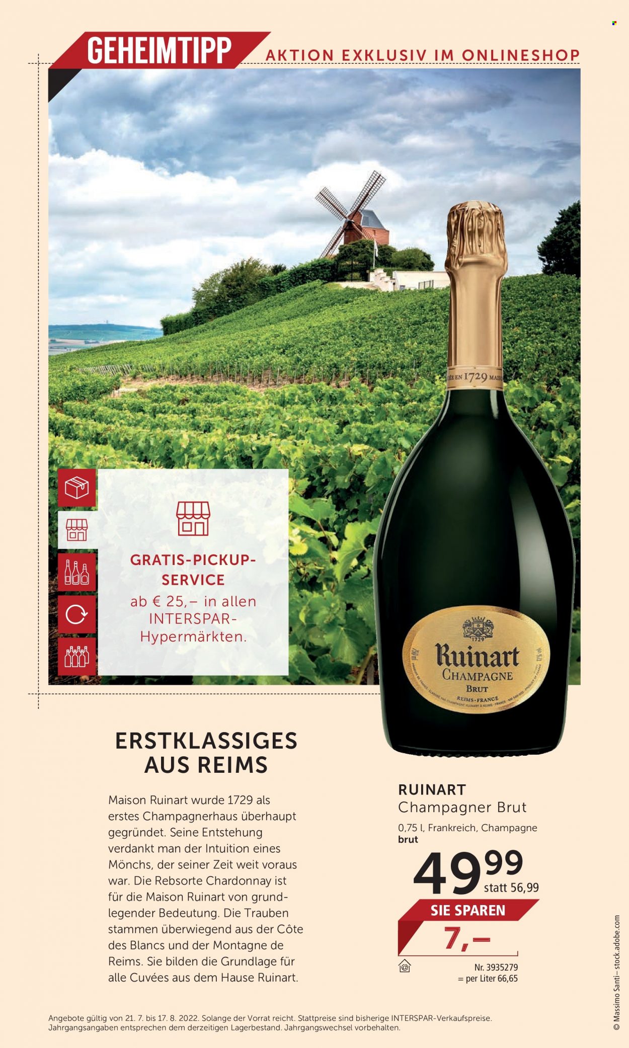 Angebote INTERSPAR - 21.7.2022 - 17.8.2022. Seite 16