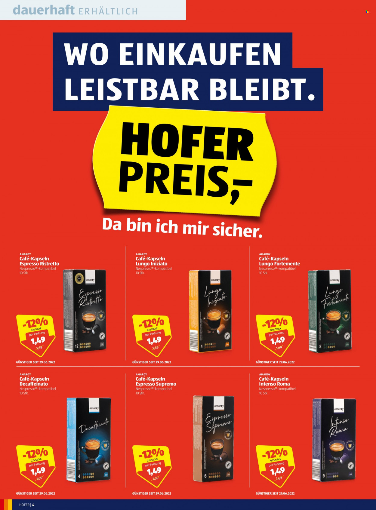 Angebote Hofer - 22.7.2022 - 28.7.2022. Seite 4