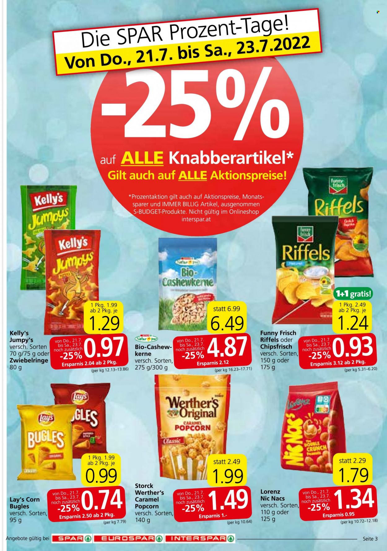 Angebote INTERSPAR - 21.7.2022 - 27.7.2022. Seite 3