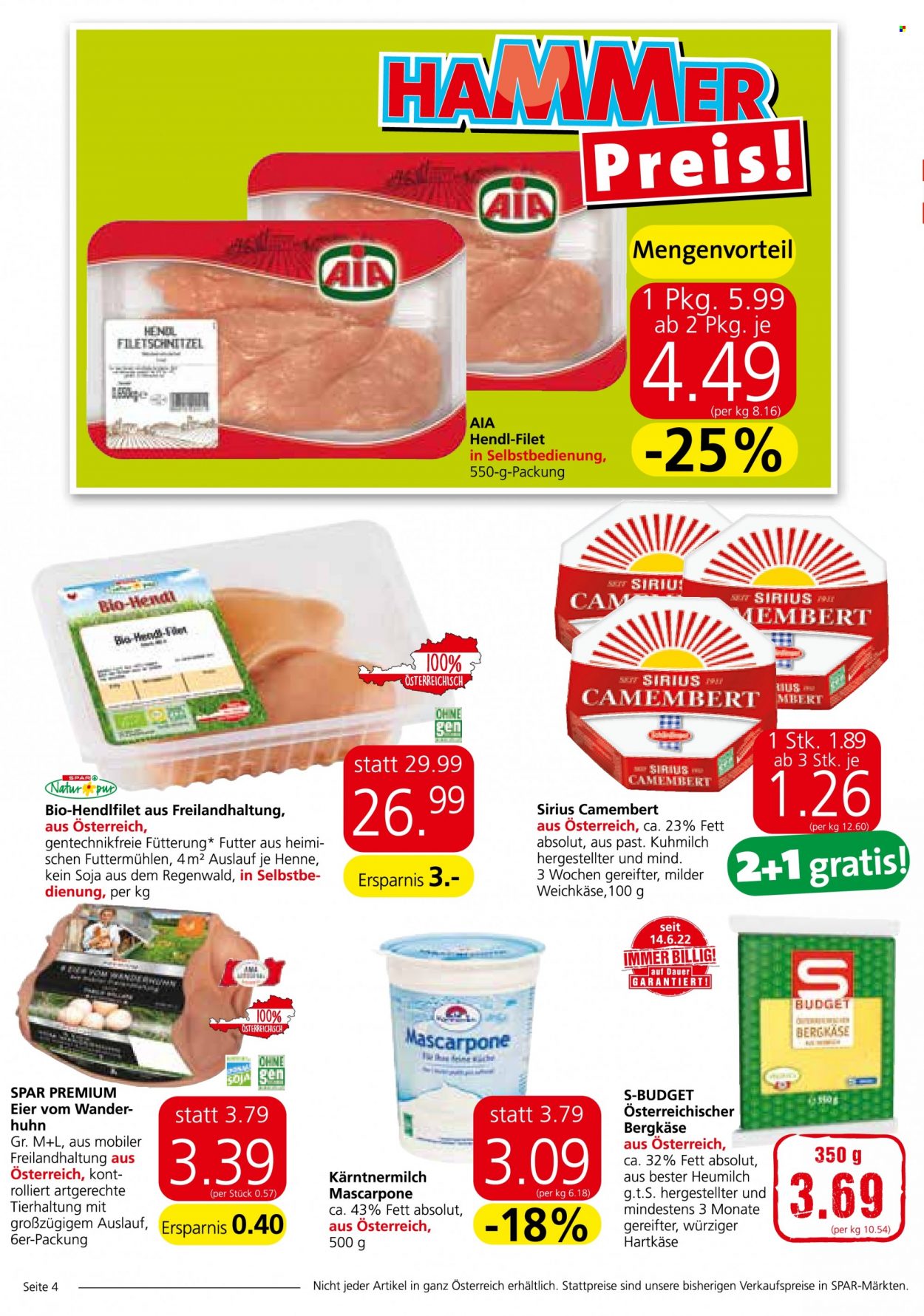 Angebote INTERSPAR - 21.7.2022 - 27.7.2022. Seite 4