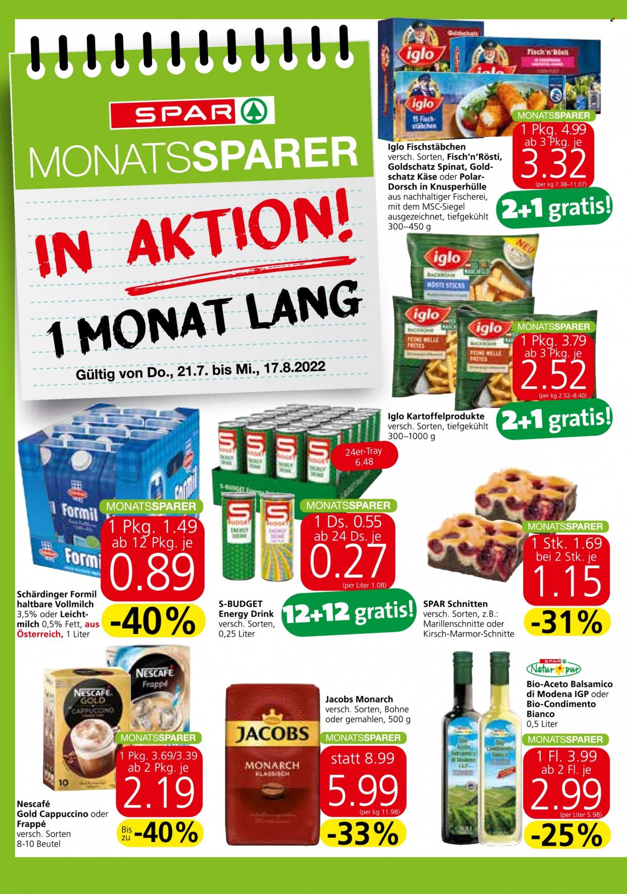 Angebote INTERSPAR - 21.7.2022 - 27.7.2022. Seite 8