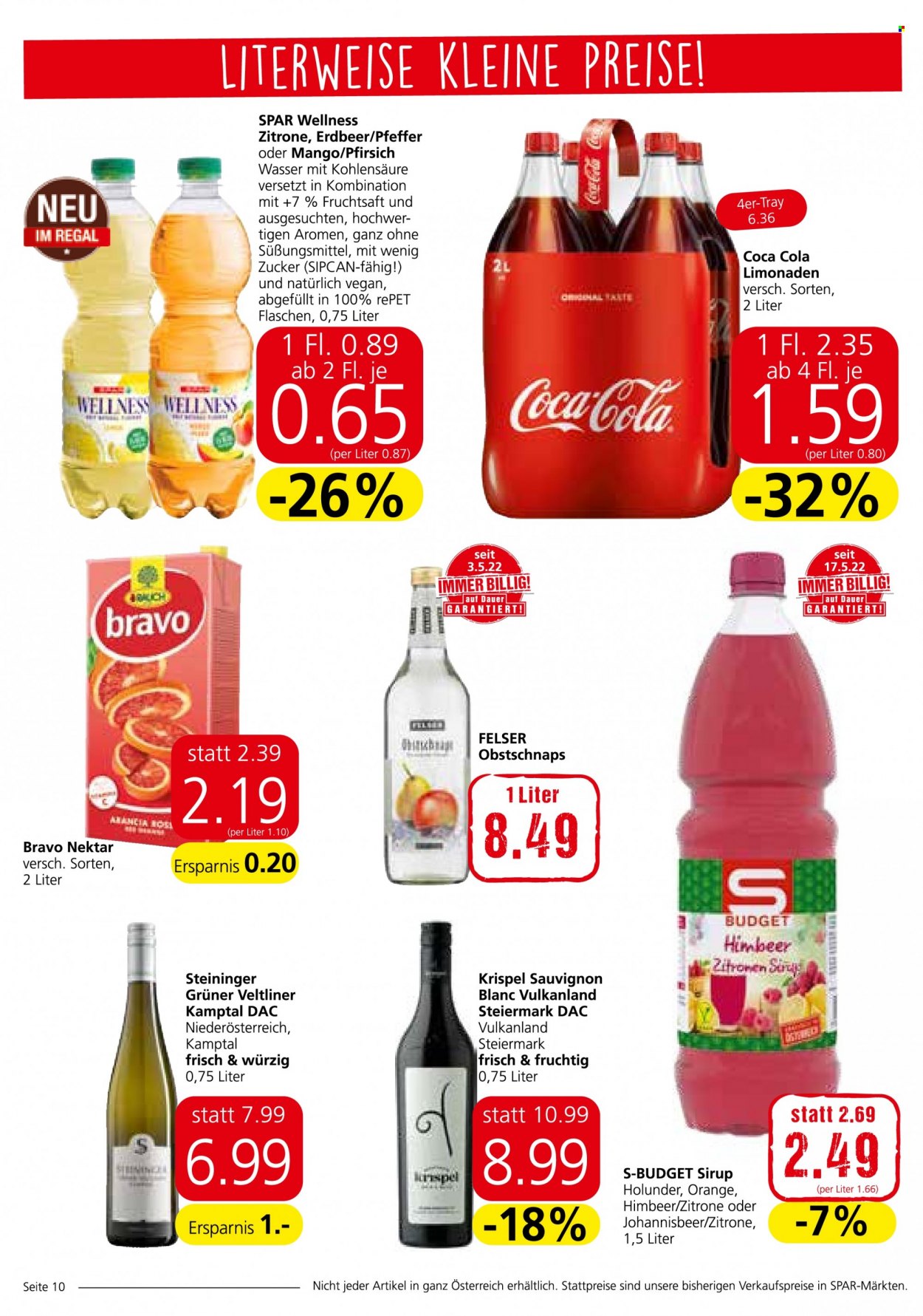 Angebote INTERSPAR - 21.7.2022 - 27.7.2022. Seite 10