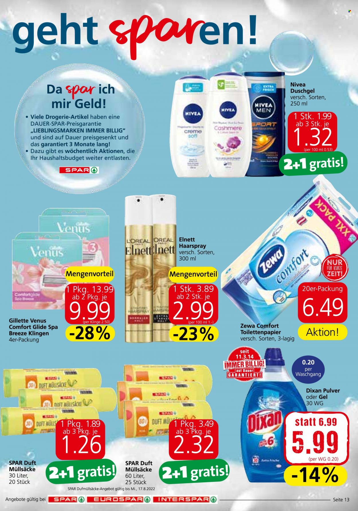 Angebote INTERSPAR - 21.7.2022 - 27.7.2022. Seite 13