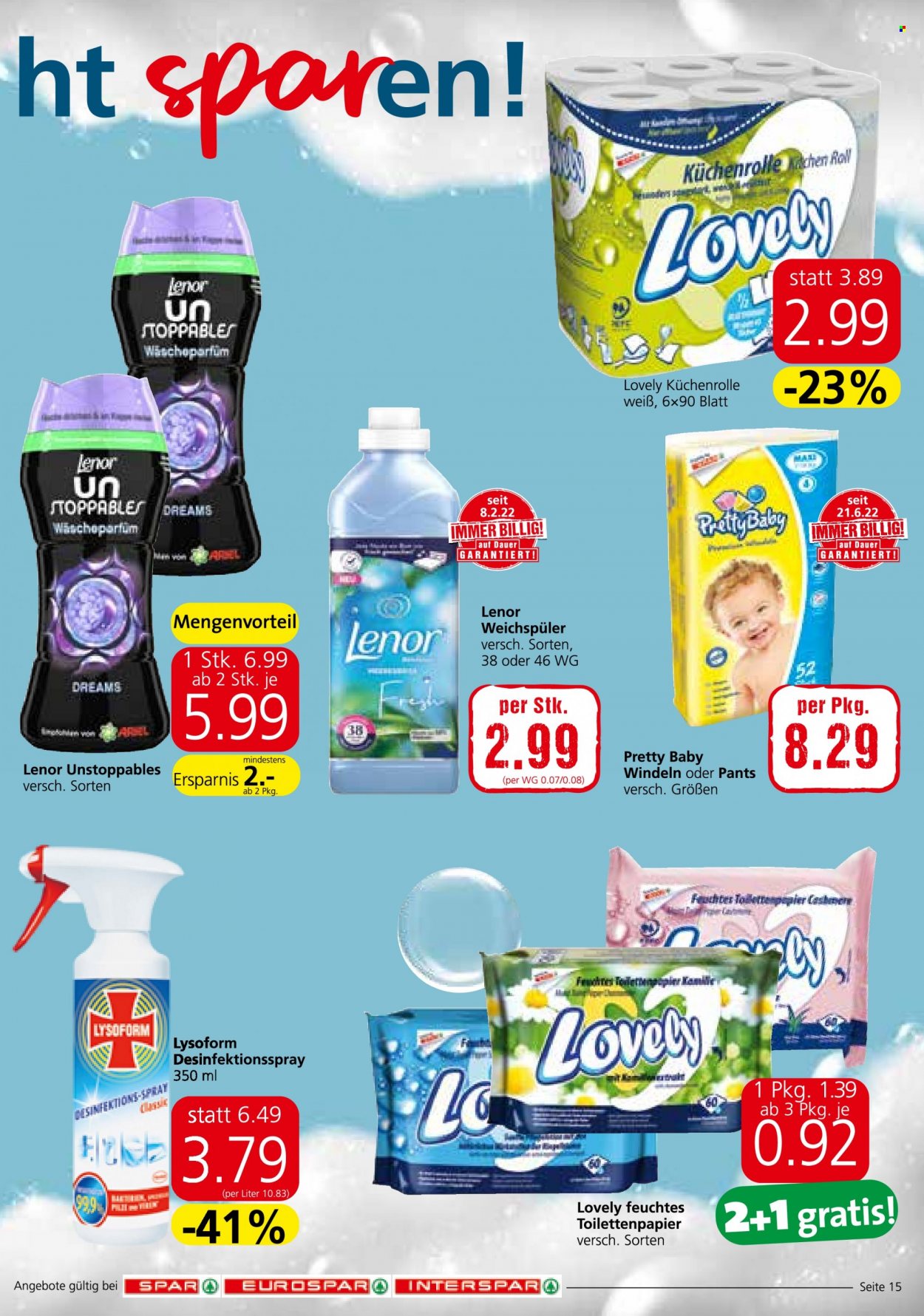 Angebote INTERSPAR - 21.7.2022 - 27.7.2022. Seite 15