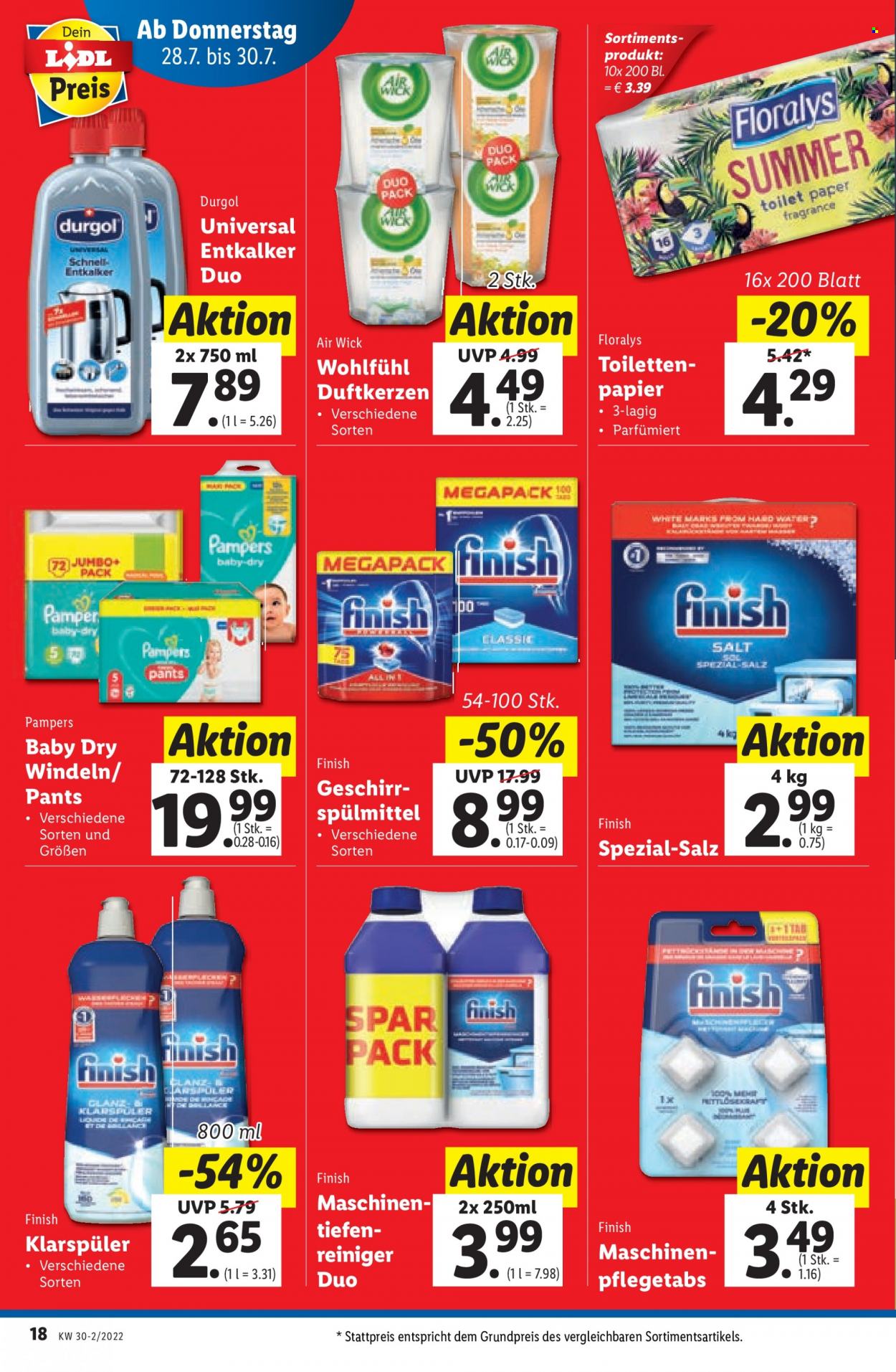 Angebote Lidl - 28.7.2022 - 3.8.2022. Seite 18