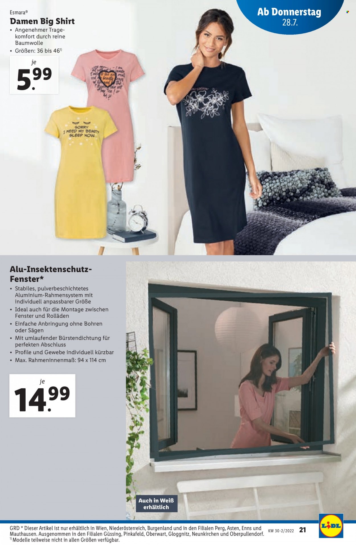Angebote Lidl - 28.7.2022 - 3.8.2022. Seite 21