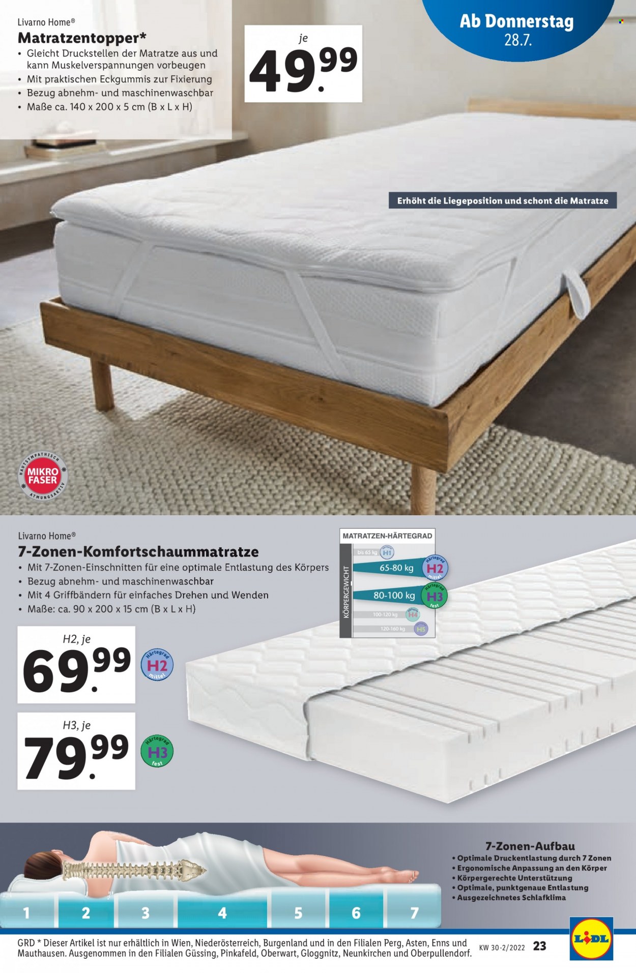 Angebote Lidl - 28.7.2022 - 3.8.2022. Seite 23