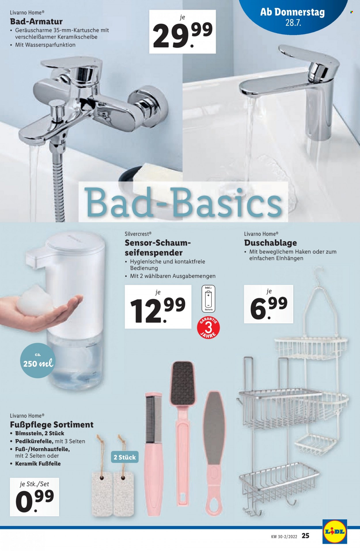 Angebote Lidl - 28.7.2022 - 3.8.2022. Seite 25
