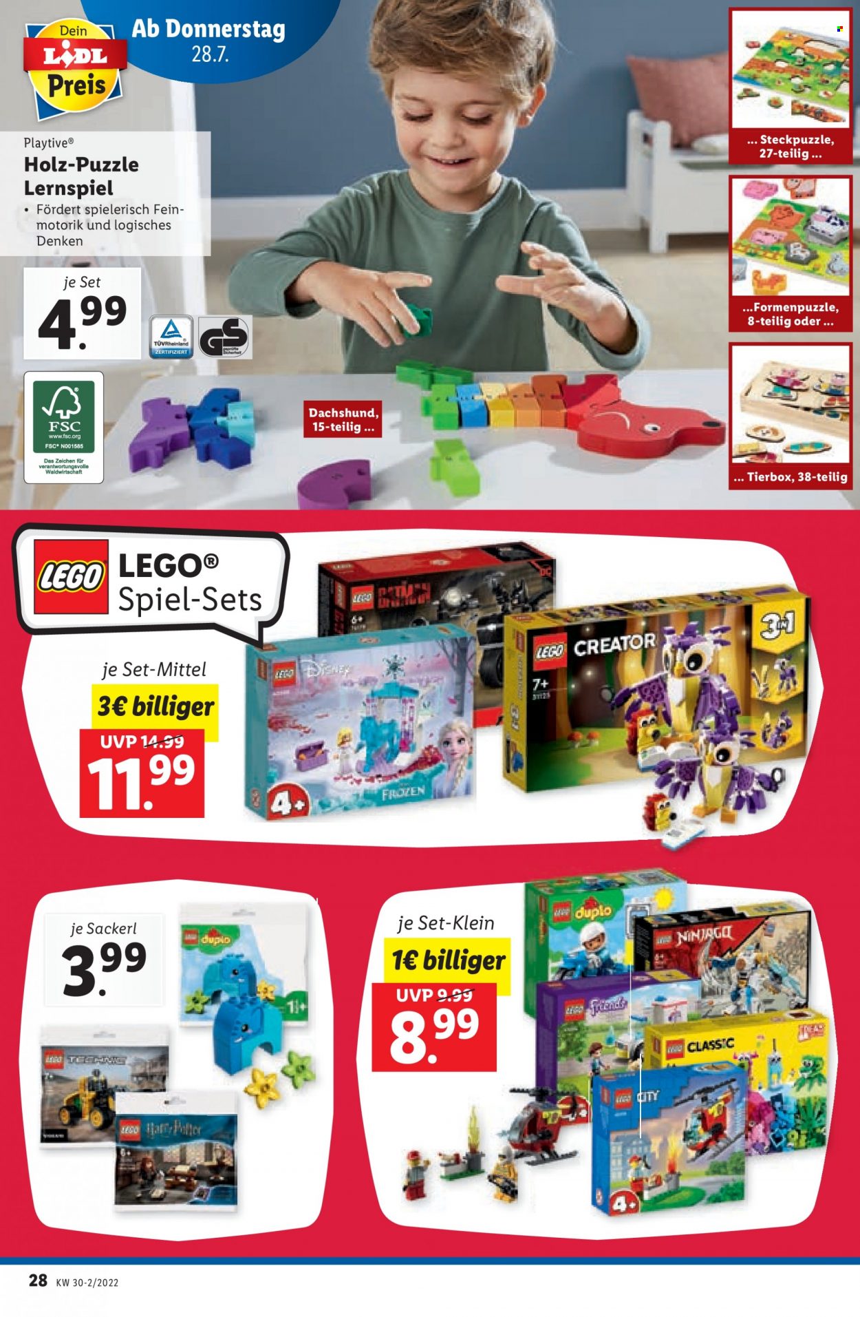 Angebote Lidl - 28.7.2022 - 3.8.2022. Seite 28