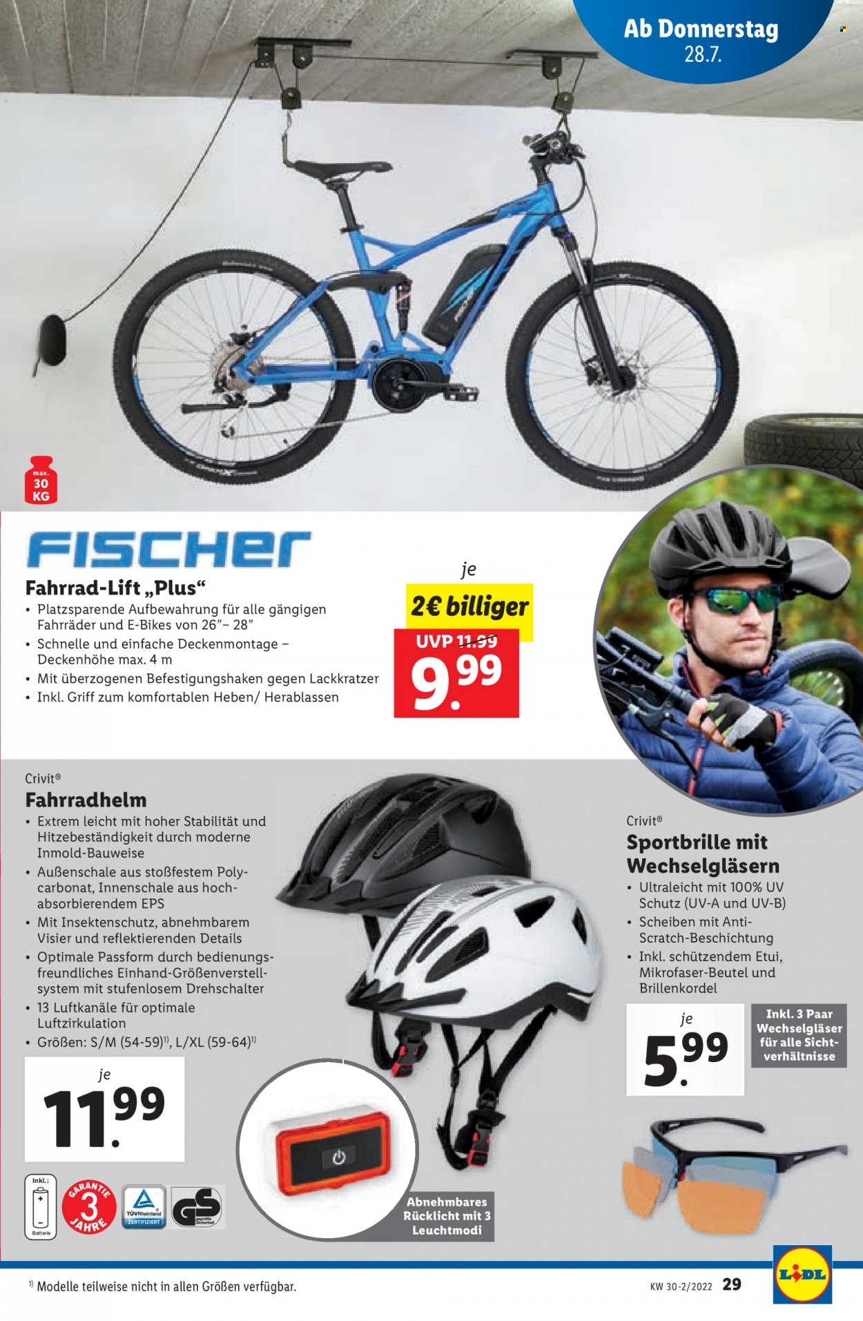 Angebote Lidl - 28.7.2022 - 3.8.2022. Seite 29