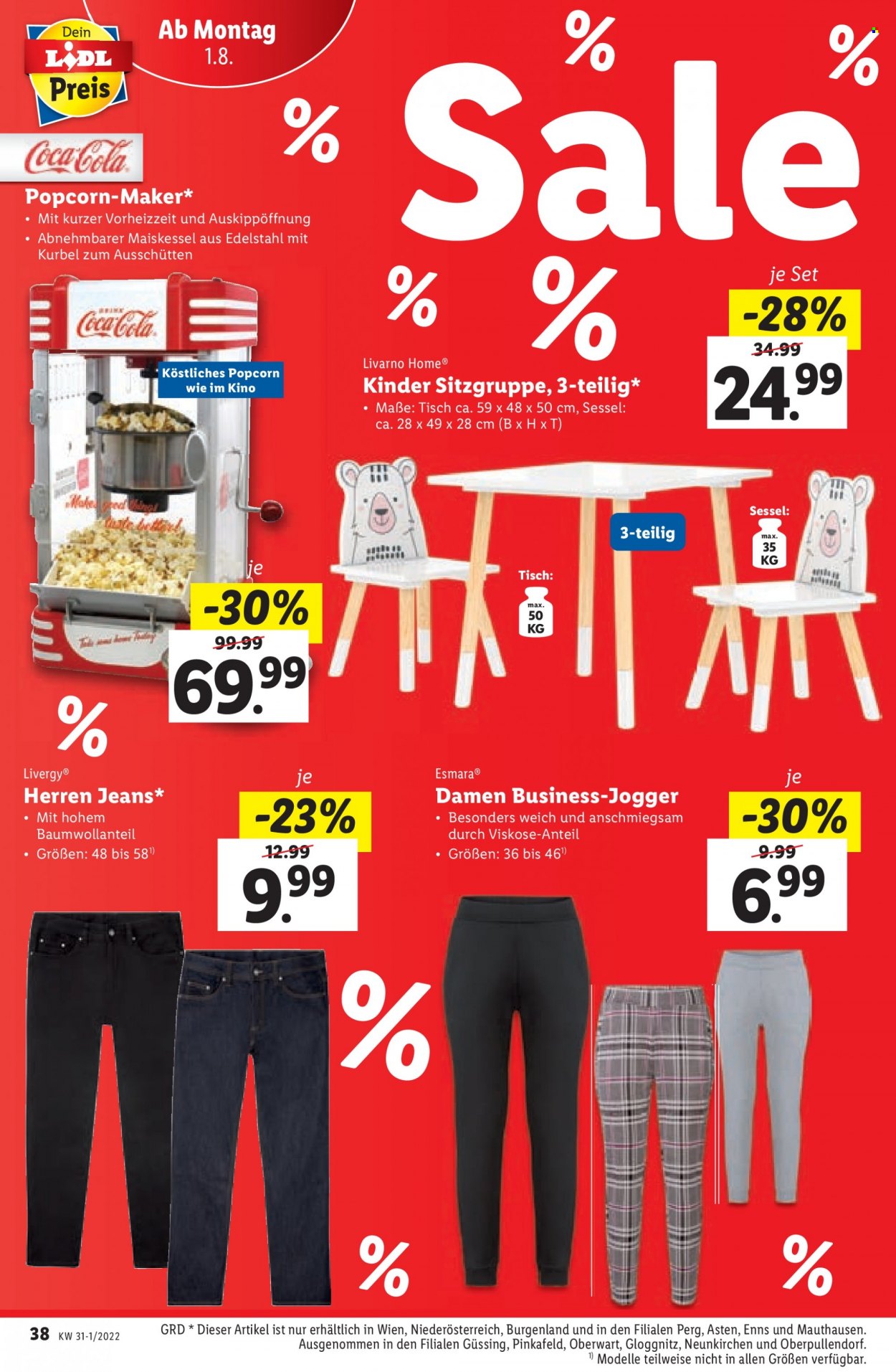 Angebote Lidl - 28.7.2022 - 3.8.2022. Seite 38