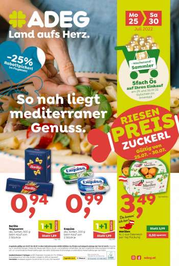Angebote ADEG - 25.7.2022 - 30.7.2022.