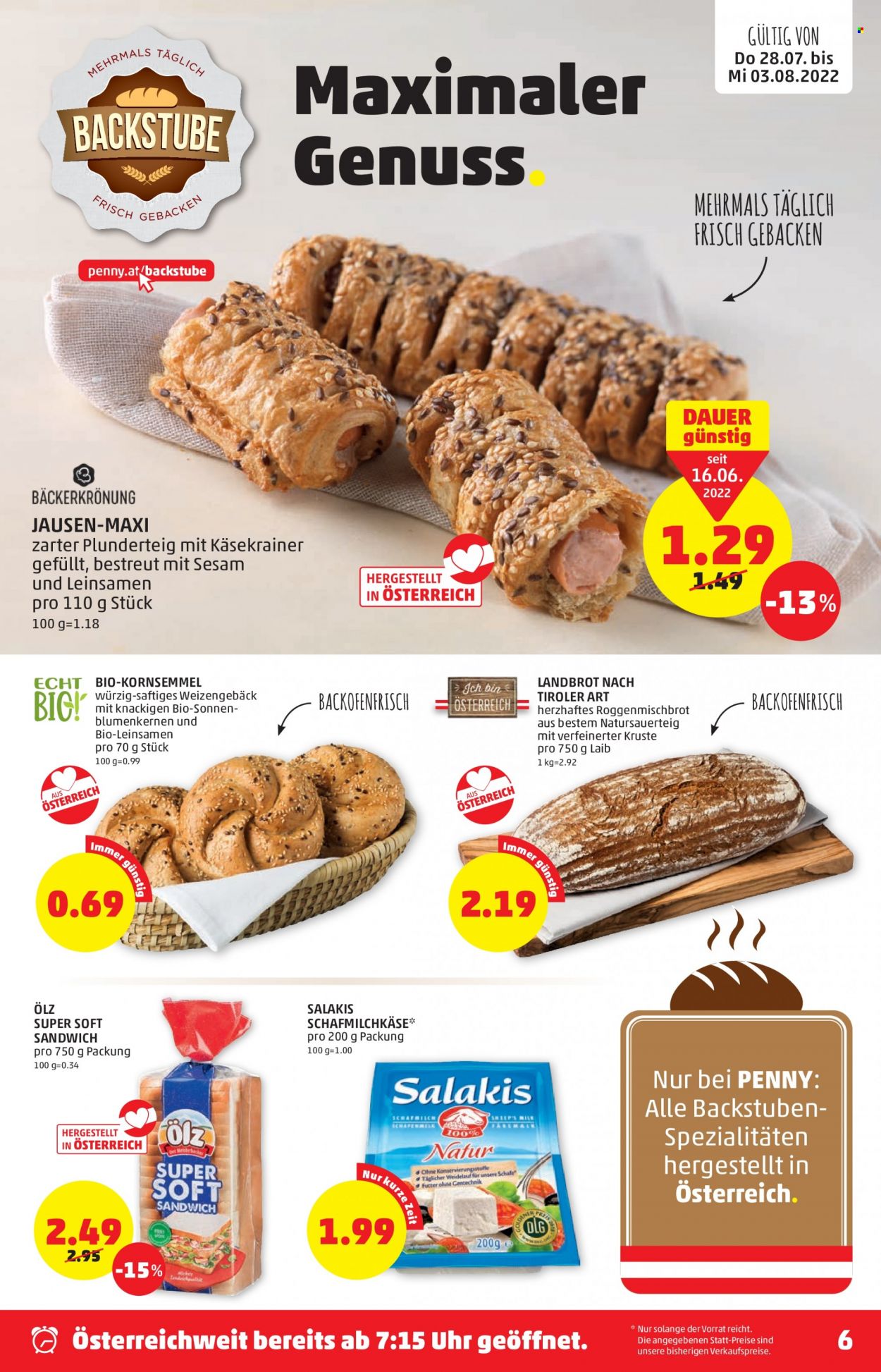 Angebote Penny - 28.7.2022 - 3.8.2022. Seite 6