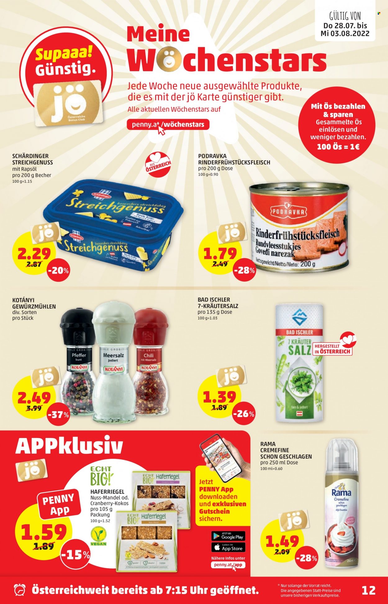 Angebote Penny - 28.7.2022 - 3.8.2022. Seite 12
