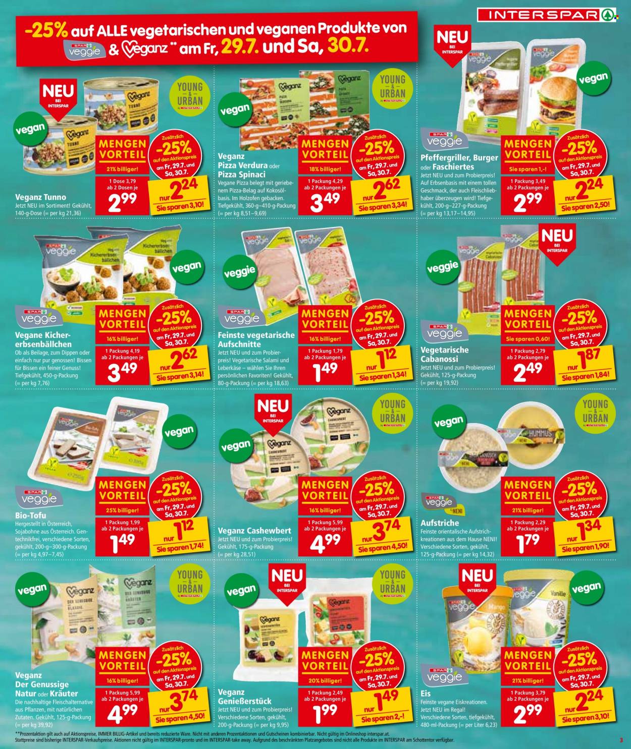 Angebote INTERSPAR - 28.7.2022 - 10.8.2022. Seite 3