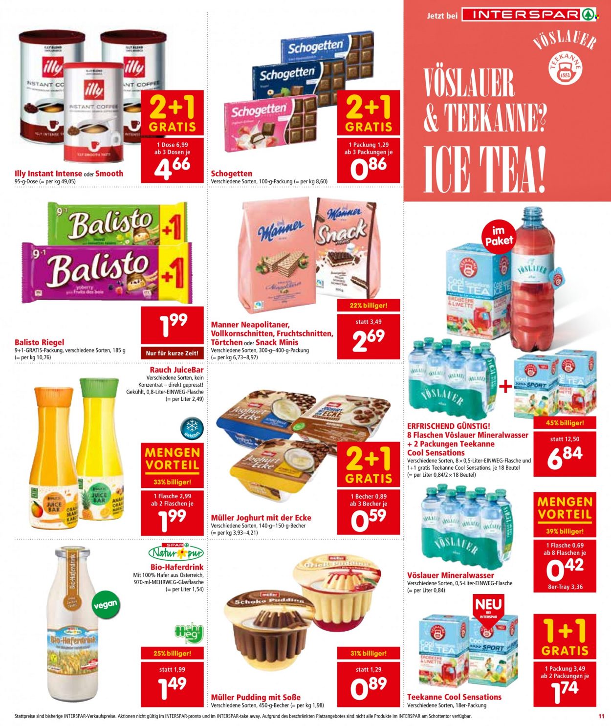 Angebote INTERSPAR - 28.7.2022 - 10.8.2022. Seite 11