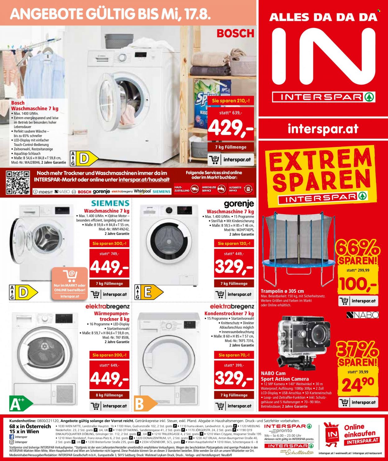 Angebote INTERSPAR - 28.7.2022 - 10.8.2022. Seite 20