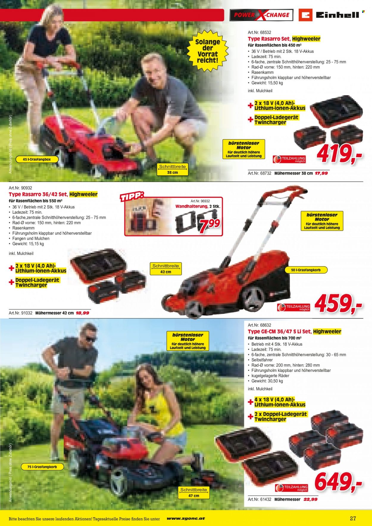 Angebote Zgonc - 26.7.2022 - 30.9.2022. Seite 27