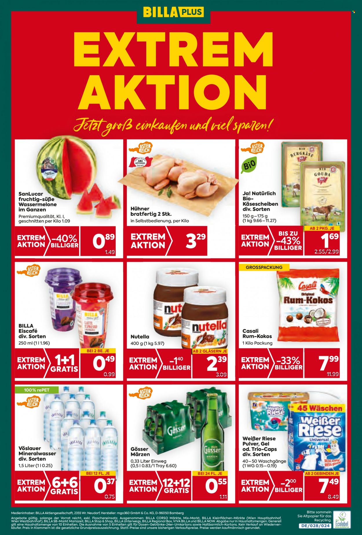 Angebote Billa Plus - 28.7.2022 - 3.8.2022. Seite 16