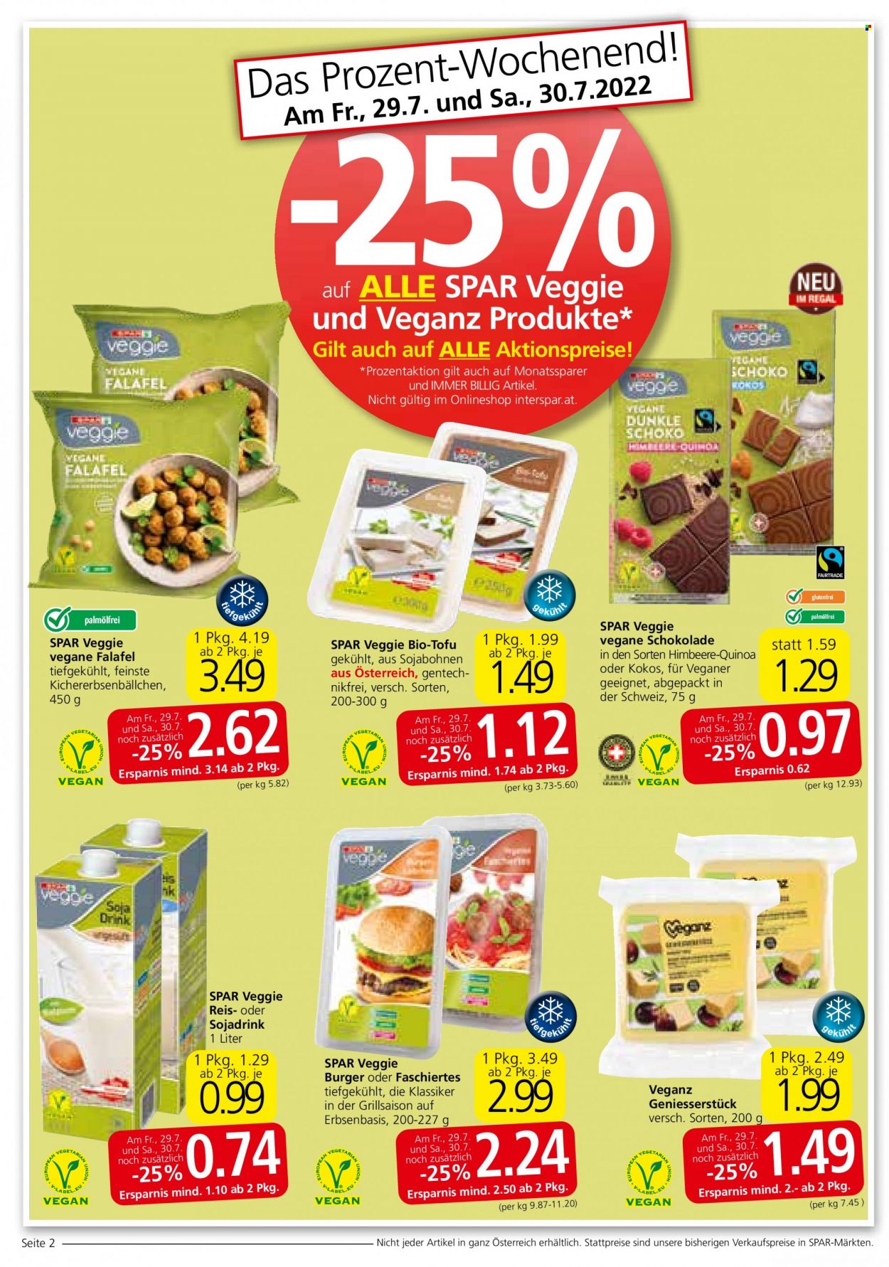 Angebote INTERSPAR - 28.7.2022 - 10.8.2022. Seite 2