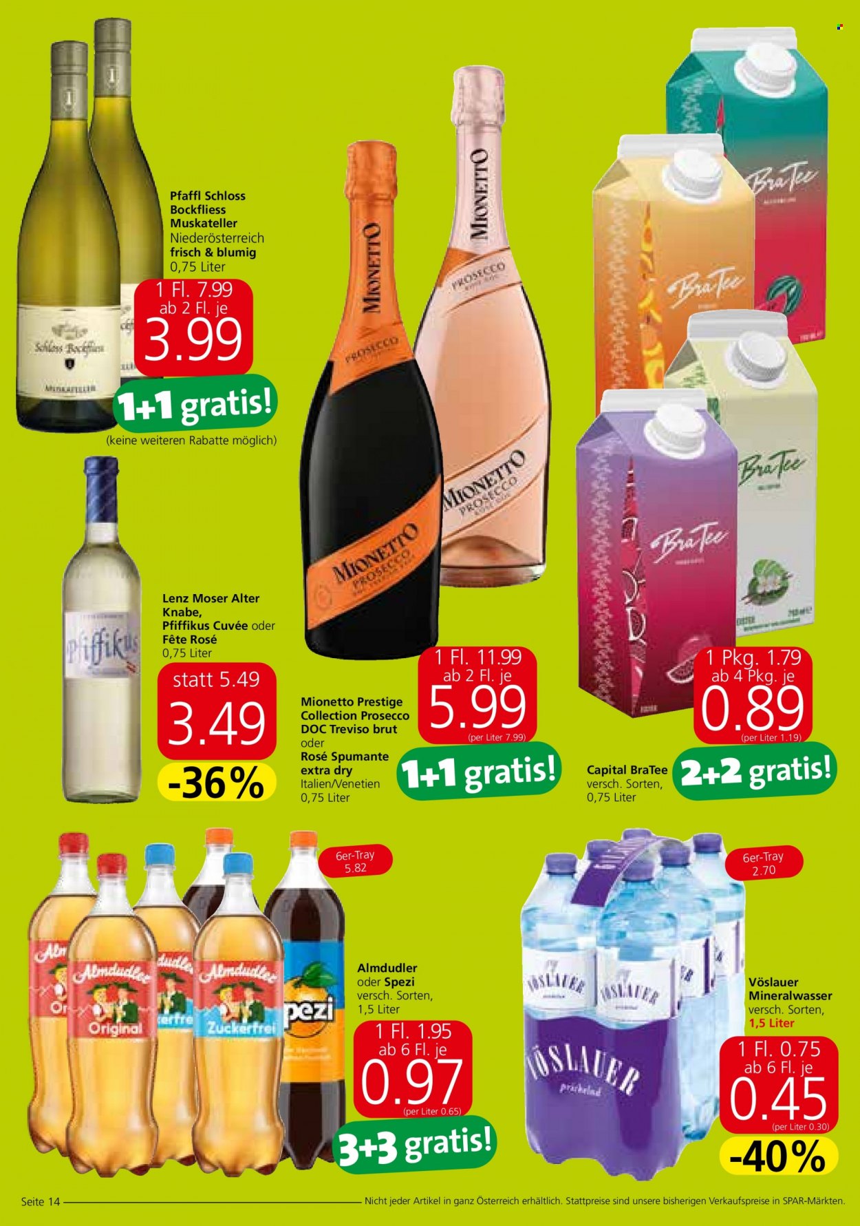 Angebote INTERSPAR - 28.7.2022 - 10.8.2022. Seite 14